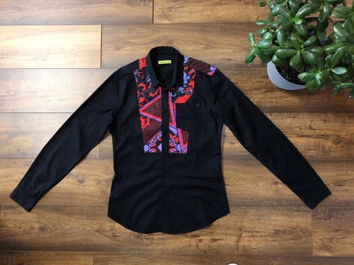 Versace jeans camicia stampa - jeans,