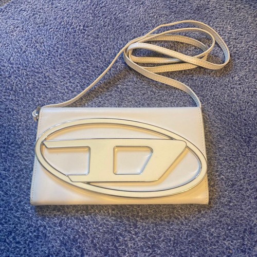 Borsa tracolla diesel bianca - borsa,