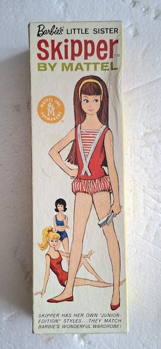 Ancienne boite vide poupée - boite,