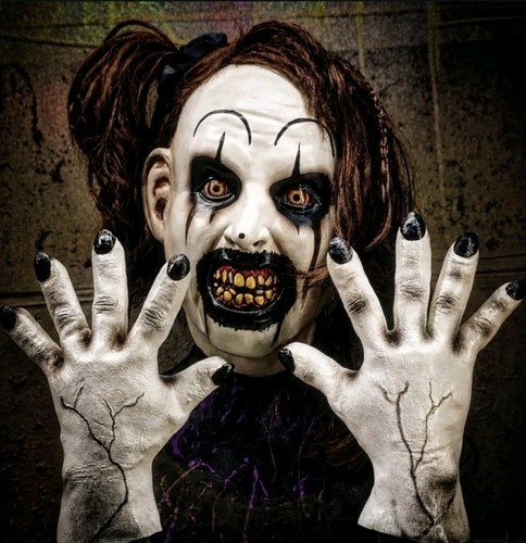 Clown terrifier maschera - clown,