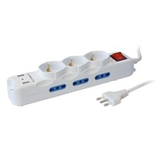 MULTIPRESA 9 POSTI CON 2 USB