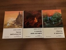 Lotto 3 libri Andre norton Classici Libra Estcarp / Unicorno / Mondo Streghe