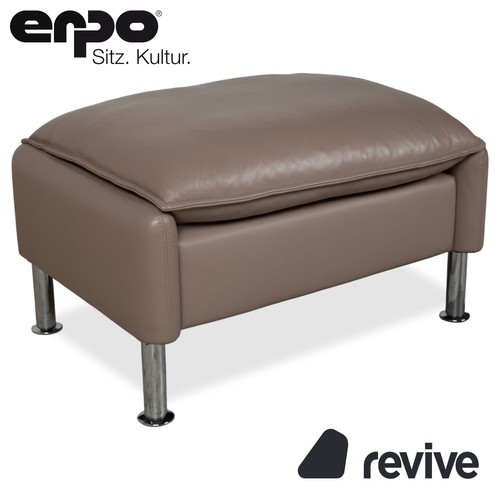 Erpo porto pouf pelle - pouf, in