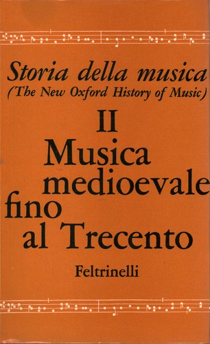 Storia della musica volume - , ii