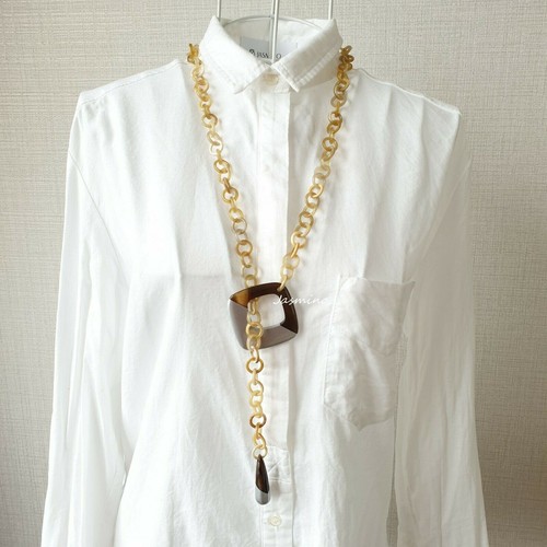 Collana aperta corno di - collana,