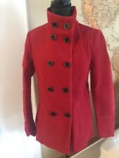 Mango Cappotto Rosso Taglia S 