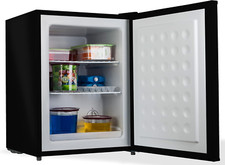 Mini Congelatore Nero, Freezer 42 Litri, 4**** Stelle, 24 Gradi, Compatto, Da Ta