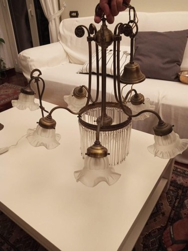 Lampadario antico stile - lampadario,