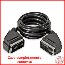 Cavo Scart Scart 1,5 metri