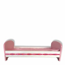 Letto in legno per bambole