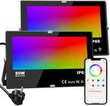 LED Faretto Esterno 80W