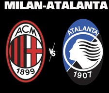 BIGLIETTO: MILAN ATALANTA 2 Anello Rosso Centrale.VISIBILITÁ TOP