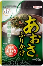 Omoriya Aosa Furikake (Spolverata di Lava Verde) 30G X 10 Confezioni_