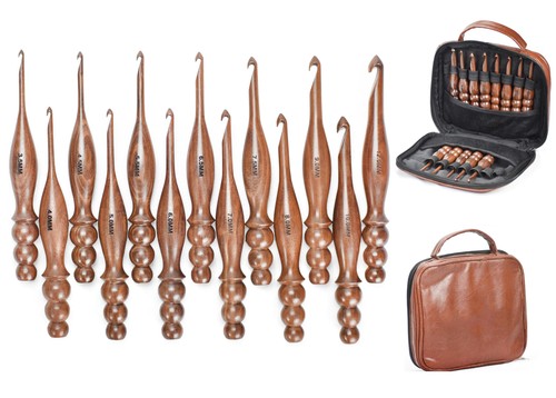 Uncinetto legno set - legno,
