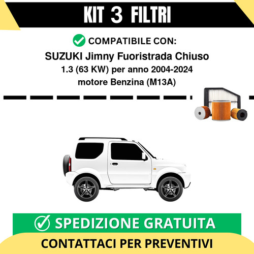 Kit filtri tagliando per - kit, 3