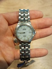 Citizen Eco-Drive 40mm Cassa in Acciaio Cinturino Argento in Acciaio 