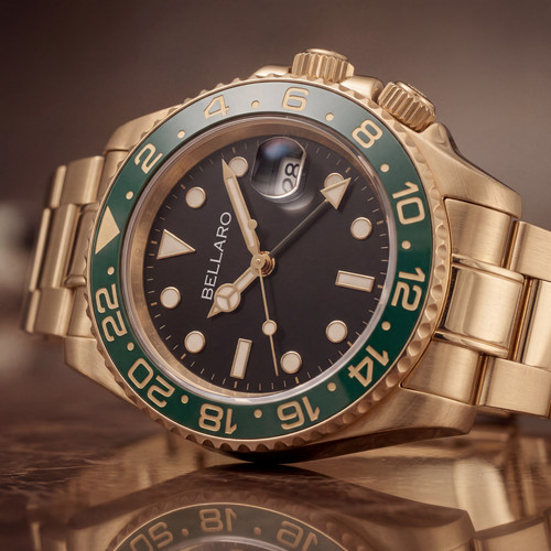 Bellaro gmt style watch - bellaro, –