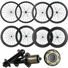 Set ruote bici 700C carbonio