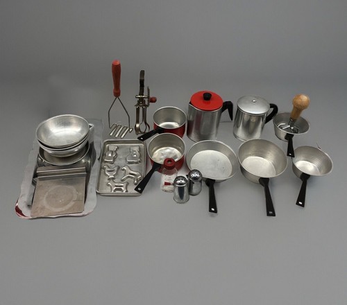 Lotto cucina alluminio - , vintage