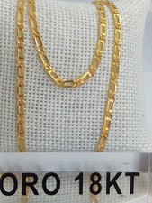 Collana in oro giallo 750 18