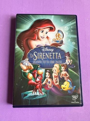 Dvd sirenetta disney - disney,