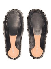 Mocassini in pelle taglio