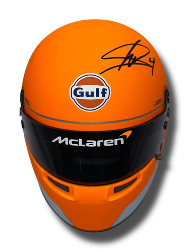 Casco lanlando norris - casco, firmato