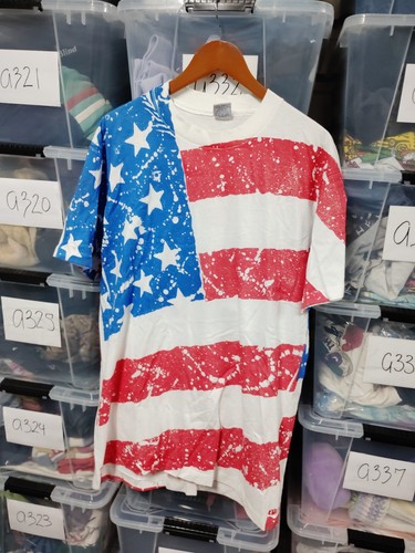 Bandiera americana vintage aop - americana,