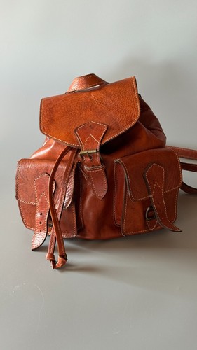 Zaino vintage cuoio - vintage,