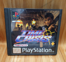 TIME CRISIS PLAYSTATION 1 PS1 PSX PSONE NAMCO SONY ENTERTAIMENT USATO