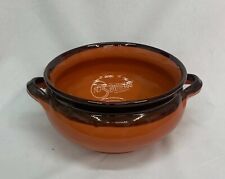 PENTOLA IN TERRA COTTA COLORE MARRONE Ø MAX 26,5CM ØMIN 17,5CM CASALINGHI 