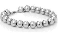 Bracciale argento 925 rodiato