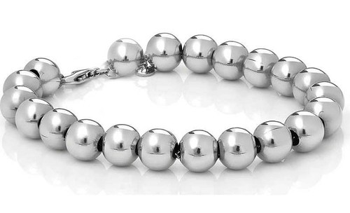 Bracciale argento 925 - , rodiato