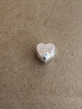 AUTENTICO CIONDOLO PANDORA ZIA AMORE CUORE #798261CZ