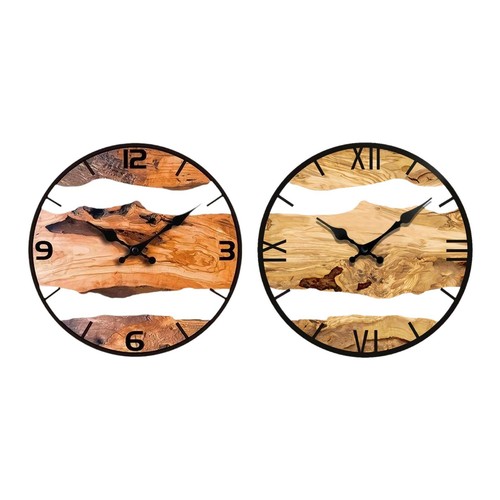 Orologio parete legno - parete, in