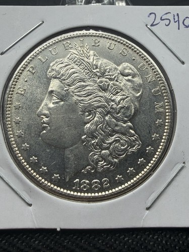 1882 dollari morgan unc - s,
