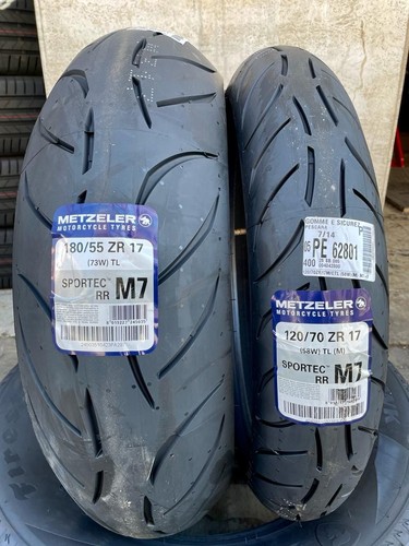 Coppia gomme moto metzeler - gomme,
