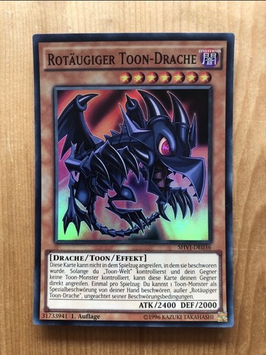 Drago toon occhi - yu-gi-oh,