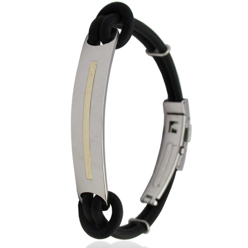 Bracciale acciaio cinturino