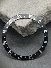 #1176 ORIG. ROLEX SERIF GMT MASTER 315-16760-7 16760 16700 16710 INSERTO CARATTERE GRASSO