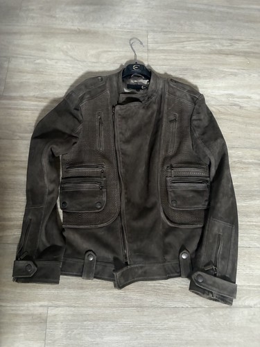Giacca pelle uomo biker - pelle,