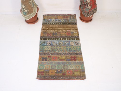 Tappeto accento patchwork - , 2x5