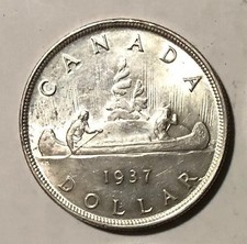 Canada dollaro 1937 giorgio - 1937,