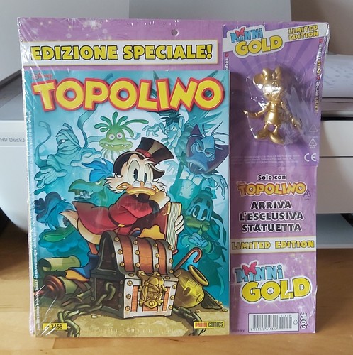 Topolino 3458 con statuetta - topolino,