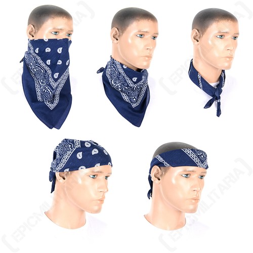 Bandana stile western - , cotone