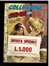n.3 fumetti erotici fantascienza COLLEZIONE SENSI -KING FUMETTO busta blisterata