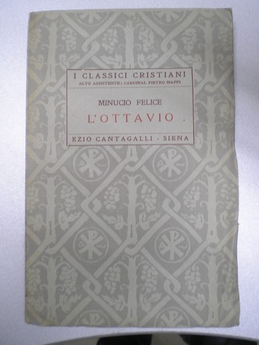 Ottavio minucio felice - l'ottavio,,