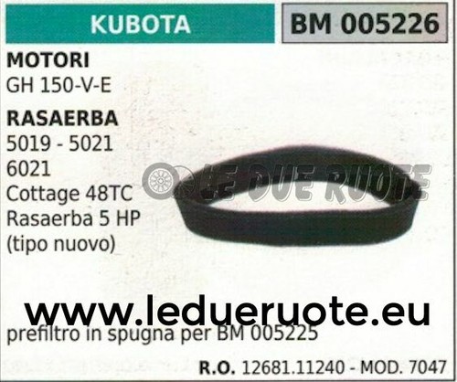 1268111240 spugna per filtro - 1268111240,