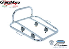 PORTAPACCHI POSTERIORE CROMATO LAMBRETTA LI3 TV3 DL INNOCENTI C35/AVC