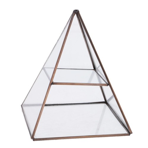 Piramide vetro gioielli - vetro,